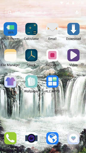LandScape APUS Launcher theme screenshot 2