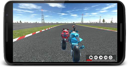Racing bike rivals - real 3D racing game скриншот 2