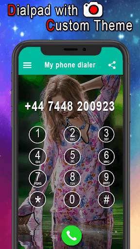 Photo Phone Keyboard Dialer screenshot 2