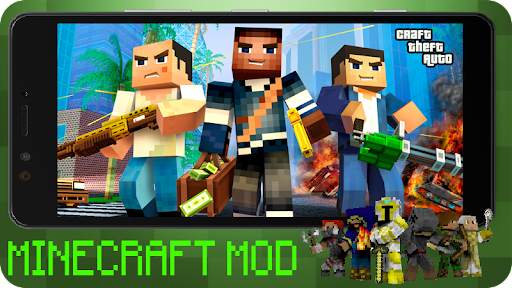 Craft Theft Auto for GTA Minecraft 2021 screenshot 3