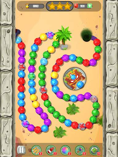 Jungle Marble Blast Games screenshot 14