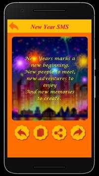 Happy New Year Wishes SMS screenshot 2