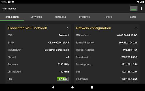 WiFi Monitor Pro: analyzer of WiFi networks screenshot 7