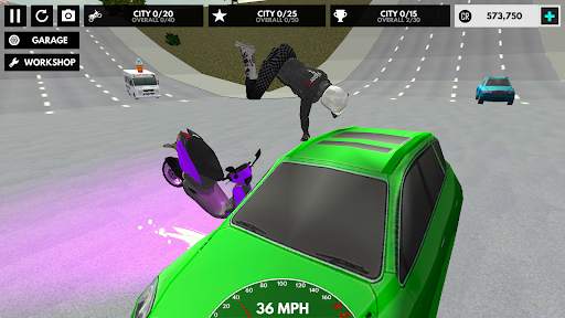 Extreme Bike Driving 3D 3 تصوير الشاشة