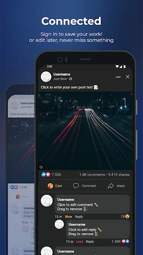FakeIt post Maker for Facebook screenshot 3