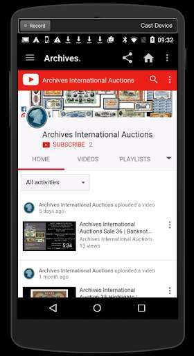 Archives International Auction скриншот 8