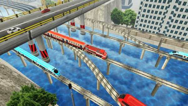 Real Train Games Driving Games screenshot 3