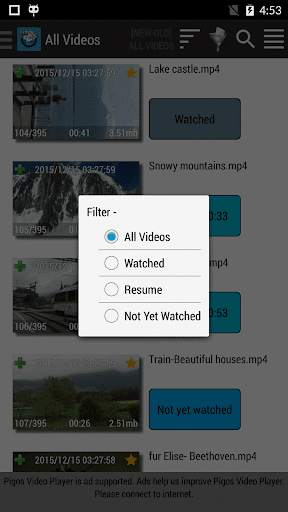 Pigos Video Player & Trimmer screenshot 12