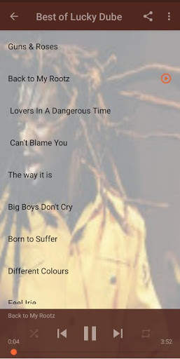 Lucky Dube Songs 3 تصوير الشاشة