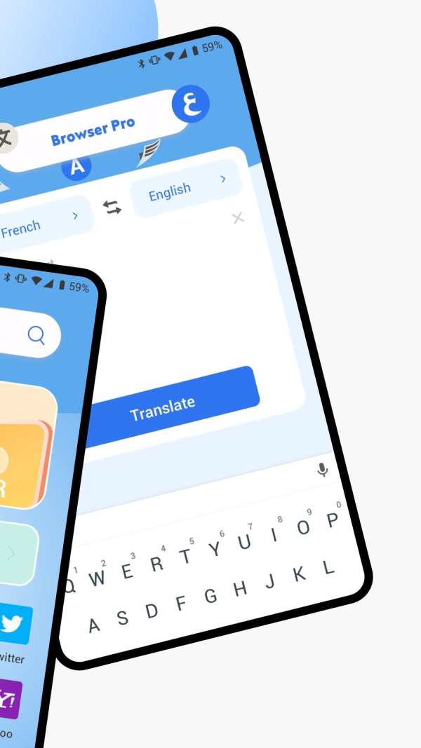 Browser Pro - Translate, VPN screenshot 2