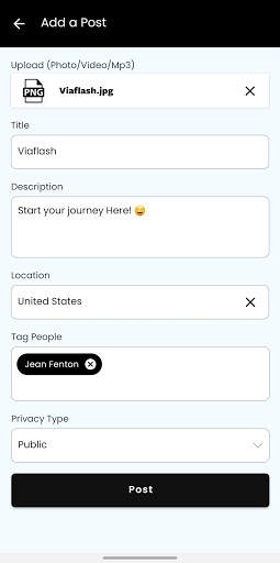 Viaflash: The Social App screenshot 6