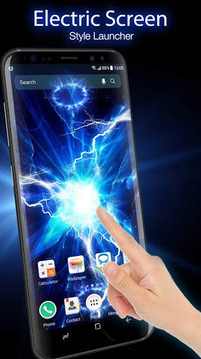 Electric Screen Launcher for Prank screenshot 1