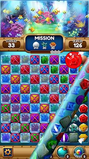 Jewel of Deep Sea: Pop & Blast Match 3 Puzzle Game screenshot 4