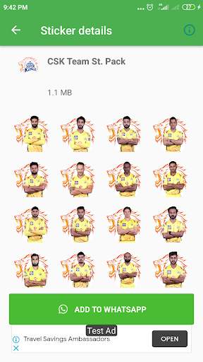IPL 2020 and crickets Stickers - IPL WA Stickers screenshot 4