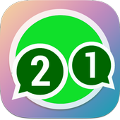 2 whatsapp account  pro guide icon