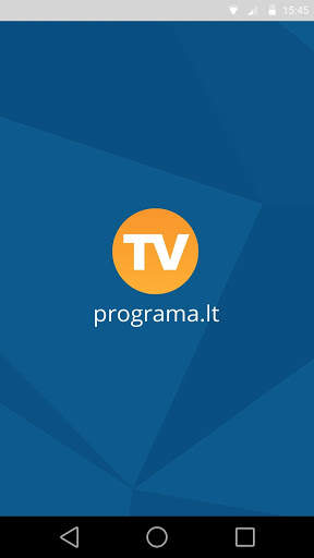TV programa - tv programa tavo telefone screenshot 1