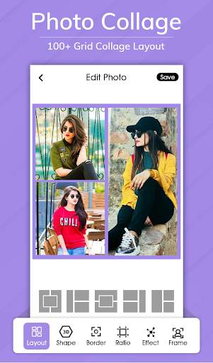 Photo Collage Make - Pic Editor 1 تصوير الشاشة