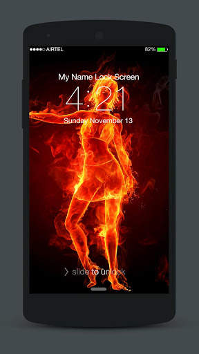 Neon Lock Screen screenshot 2