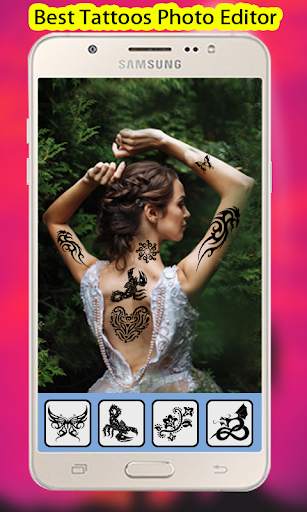 Tattoo On your Photo, Tattoo Design Editor screenshot 2