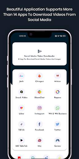 Social Media Video Downloader screenshot 1