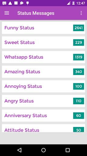 Latest Status Message 2021 screenshot 2