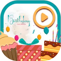 Birthday Video Maker - Video maker logo