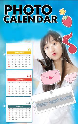 Photo Calendar Maker 2021 screenshot 1