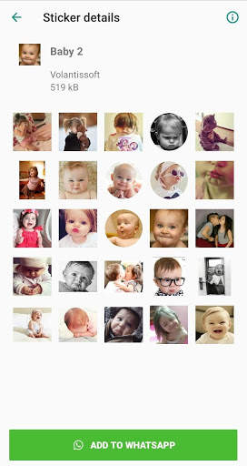 Baby Stickers for Whatsapp screenshot 3