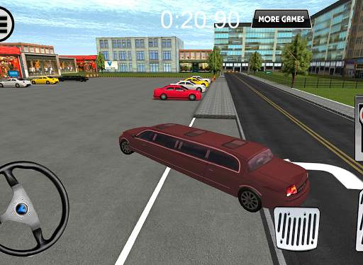 Limousine City Parking 3D screenshot 6
