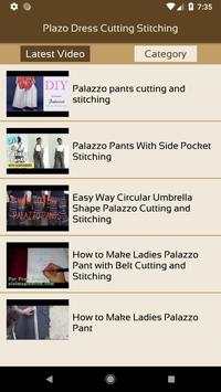 Plazo Dress Cutting Stitching screenshot 2