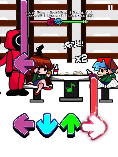 Squid game in FNF mod screenshot 9