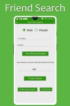 Friend Search for WhatsApp: Girlfriend Search screenshot 1