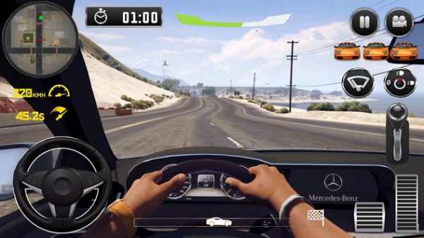 City Driving Mercedes - Benz Simulator screenshot 2