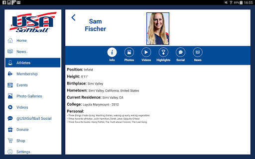 USA Softball Mobile App screenshot 5