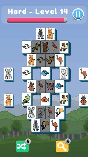 Mahjong Animal Nature Travel screenshot 2
