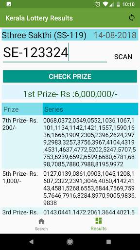 Kerala Lottery Results screenshot 3