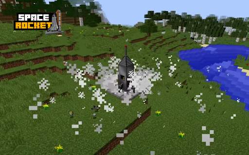 Space Rocket Mod for Minecraft screenshot 2
