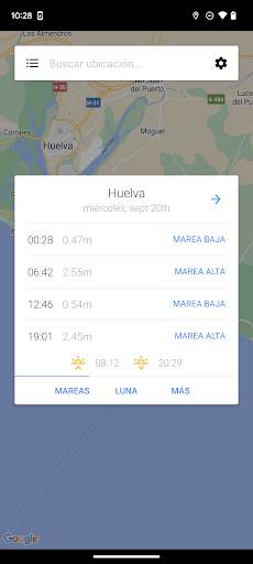 Mis Horarios de Mareas screenshot 1