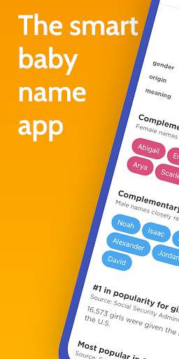 Baby Name Genius by Nametrix screenshot 1