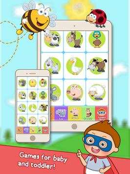 Animal Sounds - Sound touch learning game screenshot 6