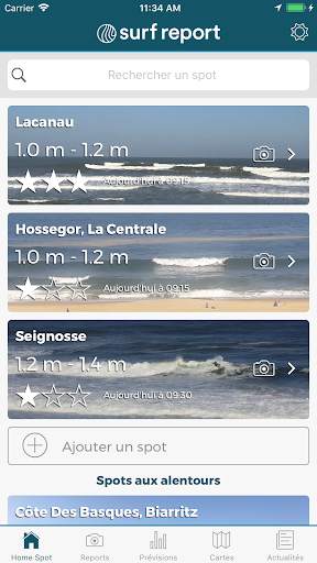 Surf Report screenshot 1