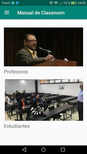 Manual de Classroom скриншот 1