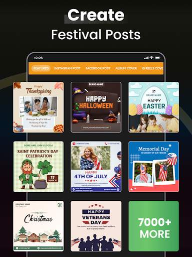 Graphic Design & Post Maker screenshot 22