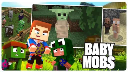Mod Baby Mode Minecraft PE screenshot 3