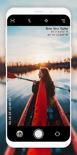 Autostamper custom camera : Add Geotag & Timestamp screenshot 7