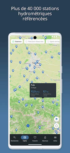 RiverApp - Niveau des rivières screenshot 3