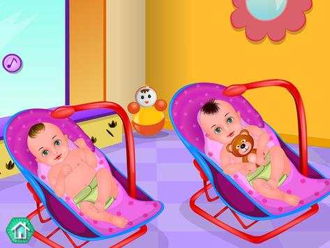 Twins Caring - Baby Games screenshot 9