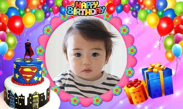 Happy Birthday Photo Frame screenshot 2