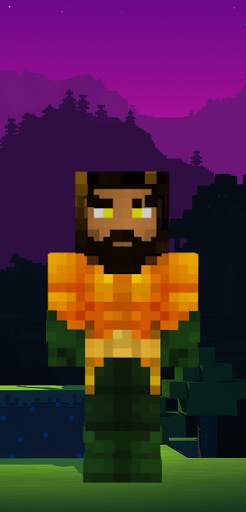 Aquaman Skin for minecraft screenshot 6
