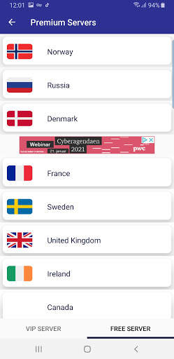 BB VPN screenshot 1